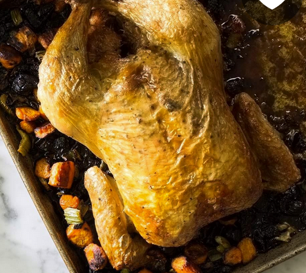 Roasted chicken