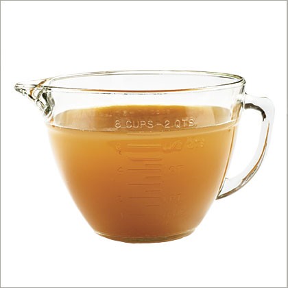 Roasted chicken stock