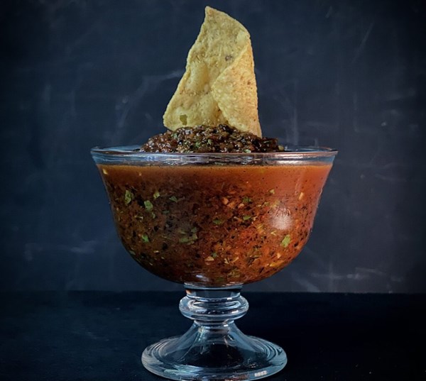 Roasted chile salsa