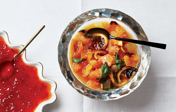 Roasted citrus relish