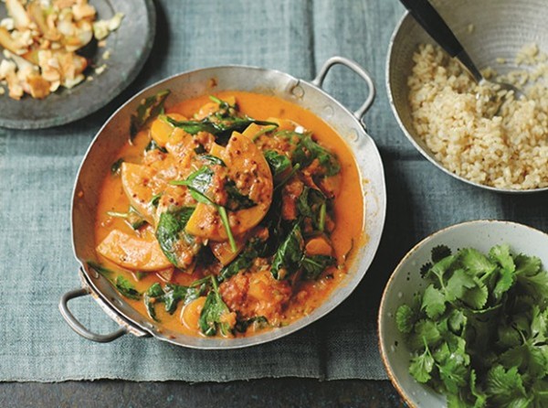 Roasted coconut, lime and tamarind curry