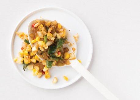 Roasted confetti corn