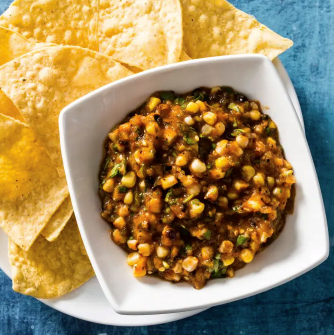 Roasted corn salsa