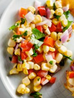 Roasted corn salsa [Leanna Pierre]