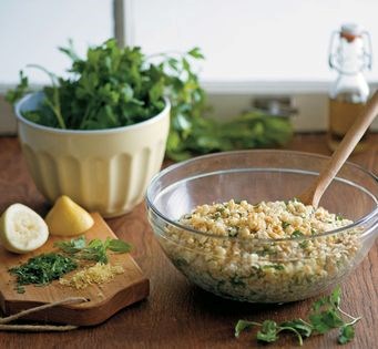 Roasted-corn tabouli