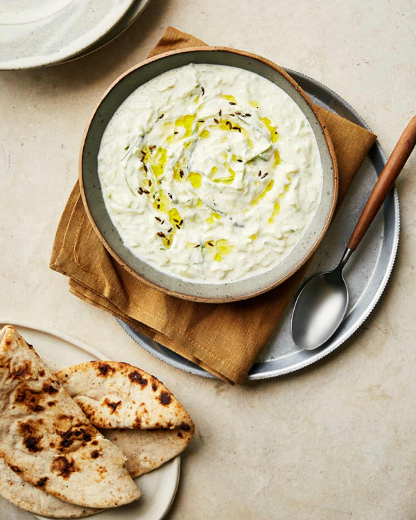 Roasted cumin raita (Masala jeera raita)