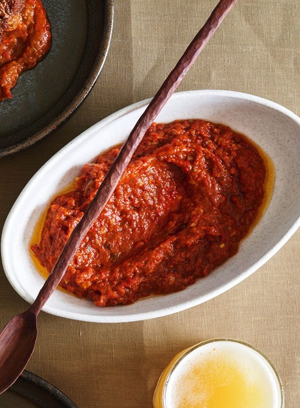 Roasted eggplant & capsicum paste (Ajvar)