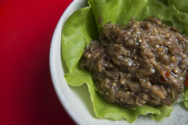 Roasted eggplant dip