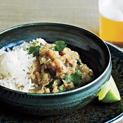 Roasted eggplant salsa