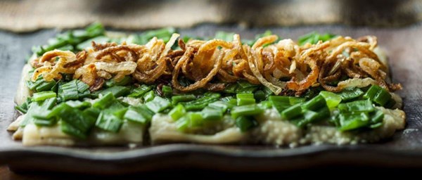 Roasted eggplant with shallot oil (Cà tim nướng tâm dầu hành)