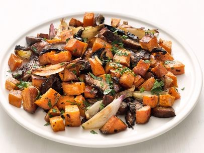 Roasted fall vegetables