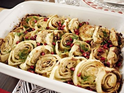Roasted fennel with Parmesan