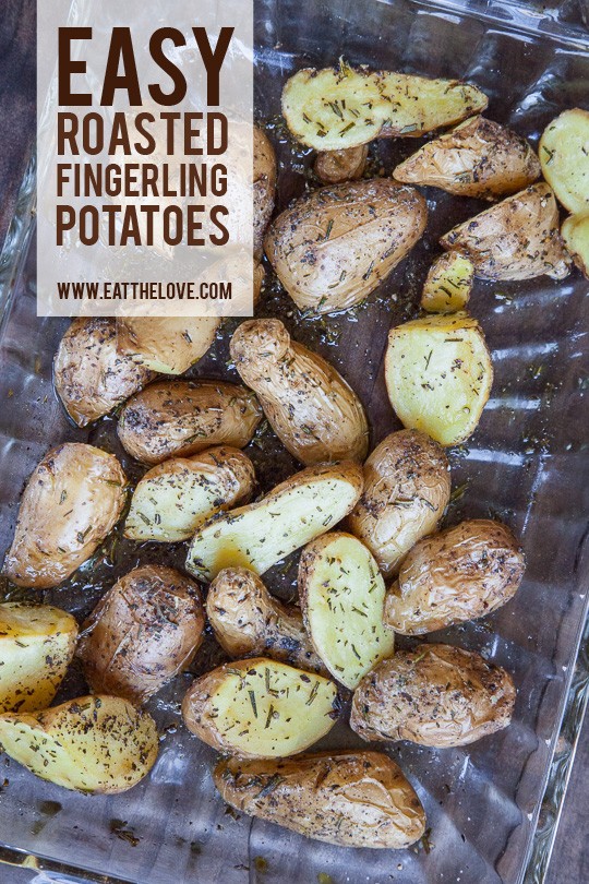Roasted fingerling potatoes