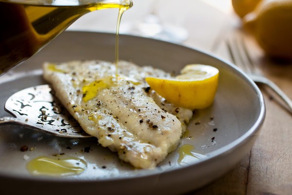 Roasted fish