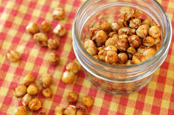 Roasted garbanzo beans