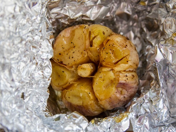 Roasted garlic