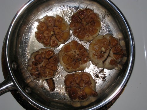 Roasted garlic