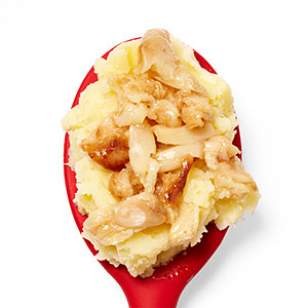Roasted garlic mashed potatoes