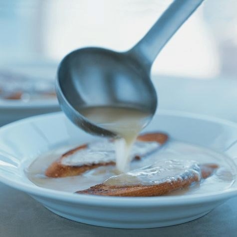 Roasted garlic soup