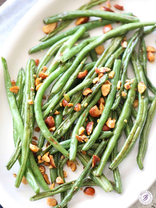 Roasted green beans 
