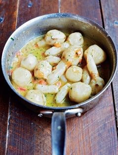 Roasted Jerusalem artichokes (Topinambours rôtis)