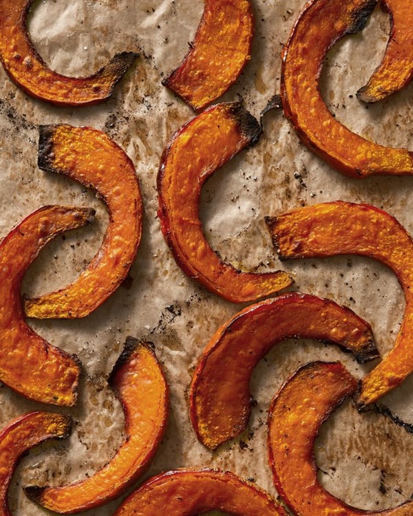 Roasted kabocha squash 