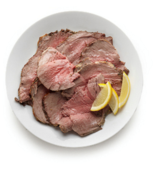 Roasted lamb with rosemary