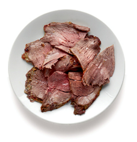 Roasted lamb with yogurt