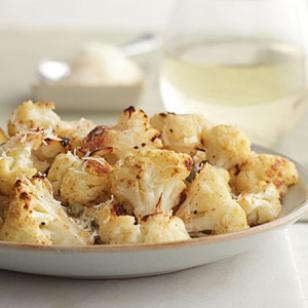 Roasted lemon-Parmesan cauliflower with capers