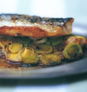 Roasted mackerel with Dijon mustard (Maquereau à la Dijonnaise)