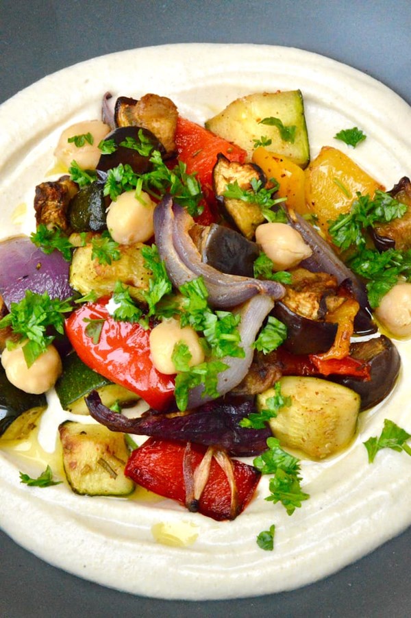Roasted Mediterranean vegetables
