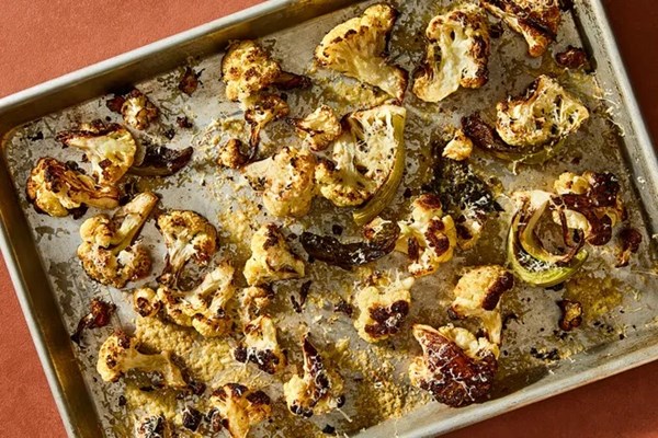 Roasted Parmesan cauliflower 