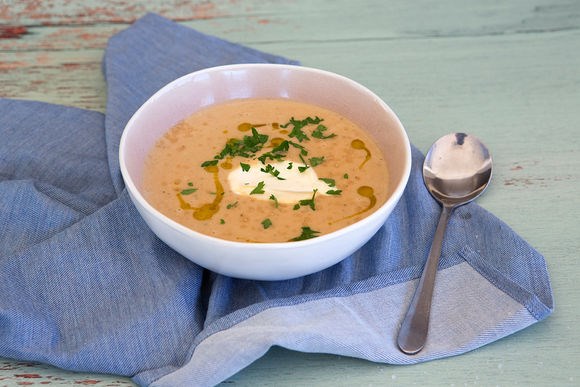 Roasted parsnip soup