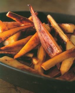 Roasted parsnips