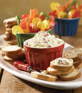 Roasted pepper and artichoke spread