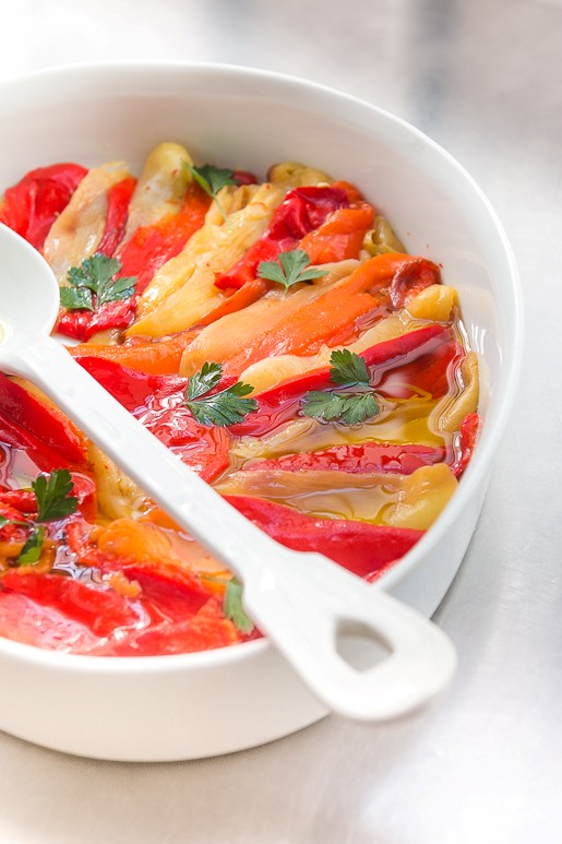 Roasted peppers