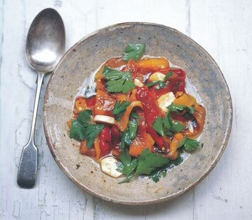 Roasted peppers (Peperoni arrosto)