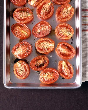 Roasted plum tomatoes