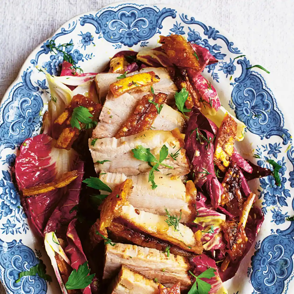 Roasted pork belly