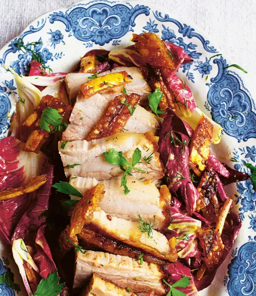 Roasted pork belly