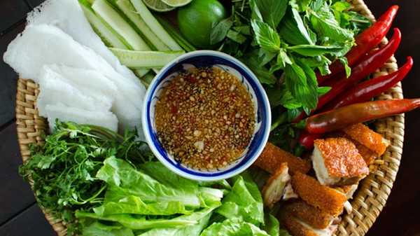 Roasted pork belly marinated with five-spice & preserved bean curd