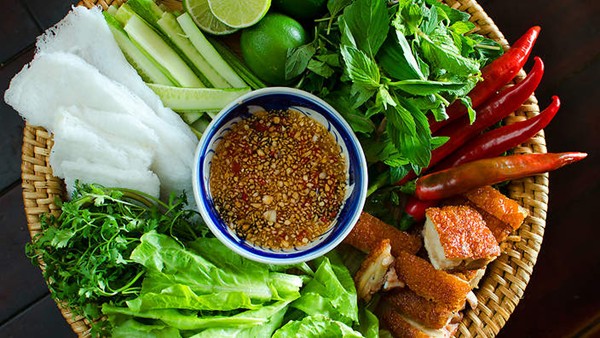 Roasted pork belly marinated with five-spice & preserved bean curd