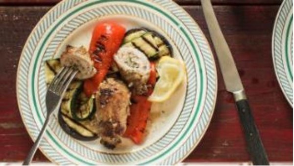 Roasted pork rolls (Involtini di maiale al forno)