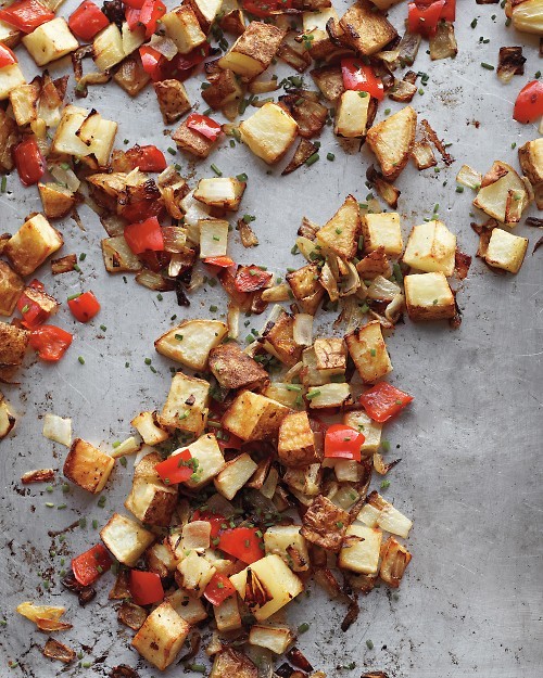 Roasted potato hash
