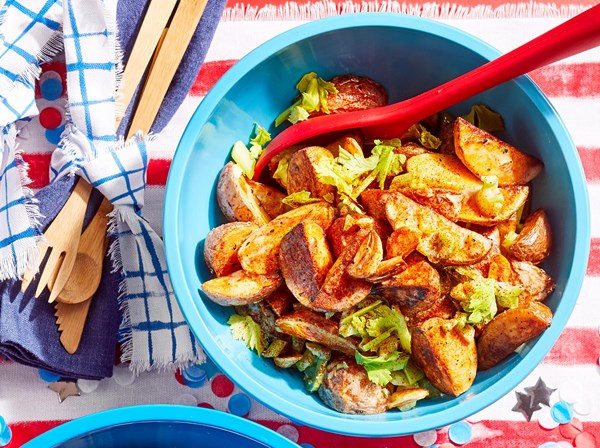 Roasted potato salad