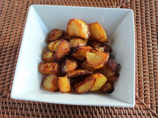Roasted potatoes via Blumenthal and Thornton