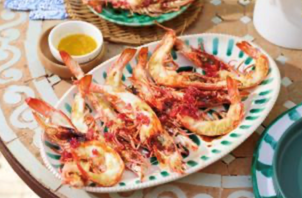 Roasted prawns with yuzu and kosho butter [Lauren and Andy Emerson]