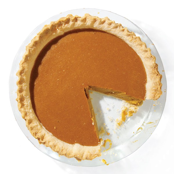 Roasted pumpkin pie