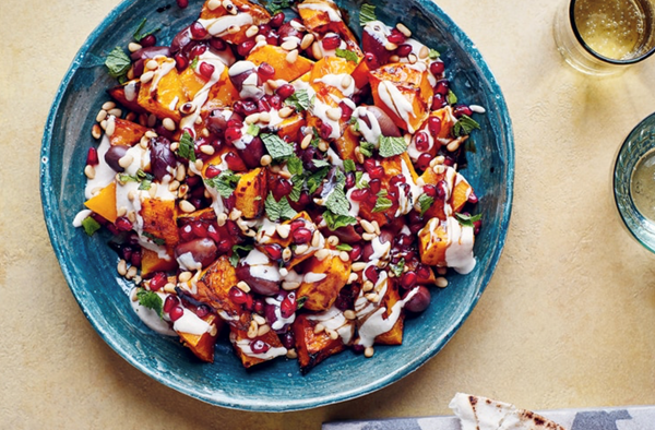 Roasted pumpkin salad