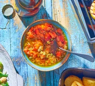 Roasted red pepper & pesto dressing